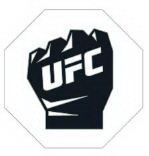 UFC Lapel Pin Glove Black