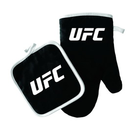UFC Oven Mitt/Pot Holder Primary Logo Black