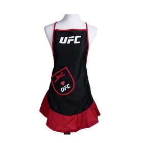 UFC Apron Hostess Primary Logo Black