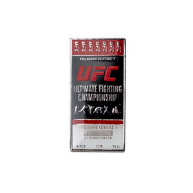 UFC Lapel Pin Ticket