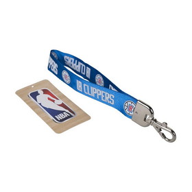 NBA Los Angeles Clippers Lanyard Wristlet Blue