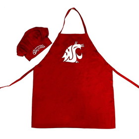 NCCA Washington State Cougars Apron & Chef Hat Set