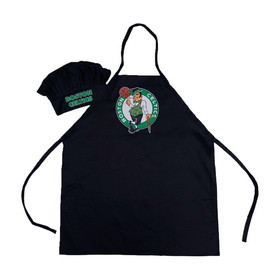 NBA Boston Celtics Apron & Chef Hat Set - Black
