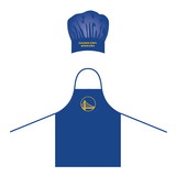 NBA Golden State Warriors Apron & Chef Hat Set - Blue