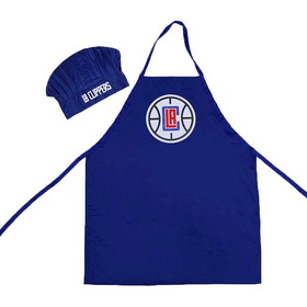 NBA Los Angeles Clippers Apron & Chef Hat Set - Team Blue