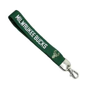 NBA Milwaukee Bucks Lanyard Wristlet Green