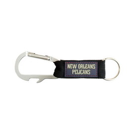 NBA New Orleans Pelicans Keychain Carabiner Wordmark [R]