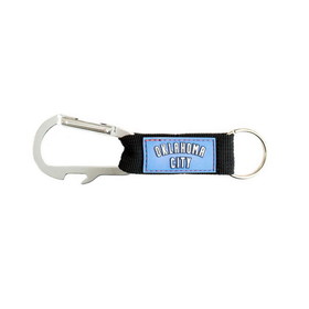 NBA Oklahoma City Thunder Keychain Carabiner Wordmark [R]