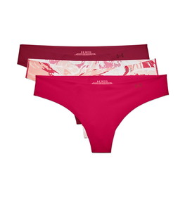Under Armour Women's Pure Stretch Thong 3-Pack Printed