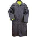 5.11 Tactical 48125-019-XL Long Rev Hi-Vis Rain Coat, X-Large, Black (019)