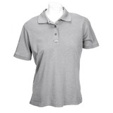 5.11 Tactical 5-61164016S Women's S/S Tactical Polo, Heather Gray, Small