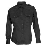 5.11 Tactical 62065-019-XS-R Women's Pdu Long-Sleeved B-Class Twill Shirt, X-Small, Regular, Black