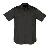 5.11 Tactical 71177-019-S-R Class B PDU Twill Shirt, Black, Length-Regular, Small