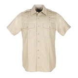 5.11 Tactical 71183-160-M-R Class A PDU Twill Shirt, Silver Tan, Length-Regular, Medium