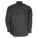 5.11 Tactical 72344-019-S-R Class A PDU Twill Shirt, Black, Length-Regular, Small