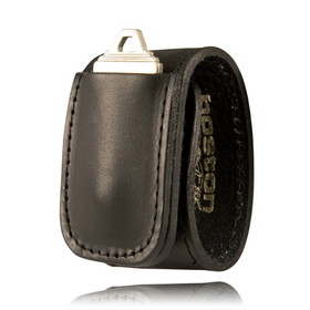 Boston Leather Double Wide Belt Keeper With Key Slot