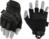 Mechanix Wear MFL-55-010 Half-Finger M-Pact Glove, Black, Large
