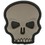 Maxpedition Hi Relief Skull Morale Patch