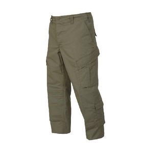 TRU-SPEC 1285025 Tru Trousers, Large, Long, Olive Drab, 65/35 Polyester Cotton Rip-Stop