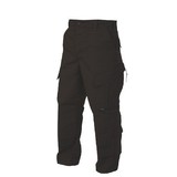 TRU-SPEC 1289004 Tru Trousers, Regular, Black, Medium, 65/35 Polyester Cotton Rip-Stop