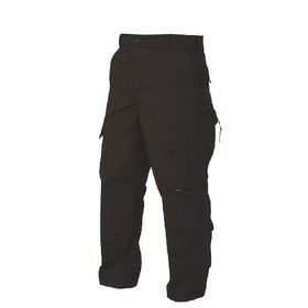 TRU-SPEC 1289005 Tru Trousers, Regular, 65/35 Polyester Cotton Rip-Stop, Black, Large