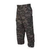 TRU-SPEC 1295005 Tru Trousers, Digital Urban, Regular, Large, 65/35 Polyester Cotton Rip-Stop