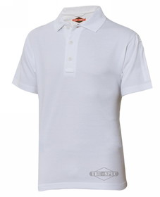 TRU-SPEC 4338003 Polo Shirt, 24-7 Series, Heather Grey, Small, Short