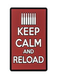 Voodoo Tactical Rubber Patch - Keep Calm And Reload