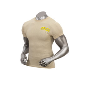 VOODOO TACTICAL 20-9139025093 Tactical T-Shirt Skull, Sand, Medium