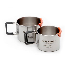 Kelly Kettle 50117 Camping Cup Set (17oz & 12oz)