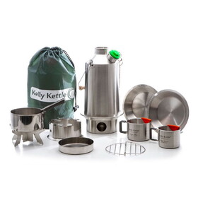 Kelly Kettle 50119 Ultimate Stainless Base Camp Kit