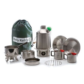 Kelly Kettle 50120 Ultimate 'Scout' Kit (Stainless steel) - VALUE DEAL