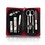 ALICE Manicure / Pedicure Kit, 8 PCS Manicure Set, Leather Grooming Kit