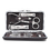 ALICE 12 PCS Plaid Manicure Set / Pedicure Set, High Quality Grooming Kit