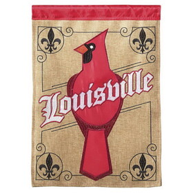Dicksons 00305 Flag Louisville Cardinal Polyester 29X42