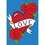 Dicksons 00594 Flag Love Polyester 29X42