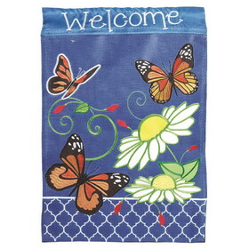 Dicksons 01008 Flag Butterfly Trio Polyester 13X18