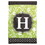 Dicksons 01065 Flag Dbapp Monogram H Green & Black