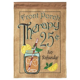 Dicksons 01218 Flag Front Porch Therapy 25 Cents 13X18