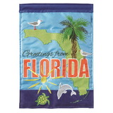 Dicksons 01231 Flag Florida State Greetings 13X18