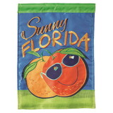 Dicksons 01233 Flag Florida Oranges Sunny 13X18