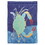 Dicksons 01421 Flag Single Blue Crab Polyester 13X18