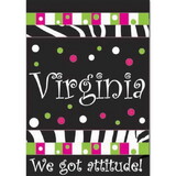 Dicksons 01429 Flag Virginia We Got Attitude! 13X18