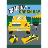 Dicksons 01465 Flag Gameday Green Bay Green Gold 13X18