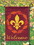 Dicksons 01675 Flag Welcome Wreath Fleur-De-Lis 13X18