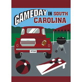 Dicksons 01679 Flag Gameday South Carolina Garnet 13X18