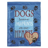 Dicksons 01715 Flag Dogs Leave Pawprints 13X18