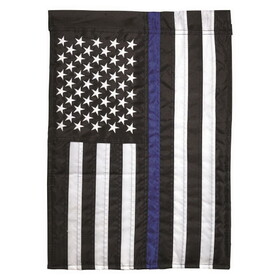 Dicksons 01769 Flag Police Support Polyester 13X18