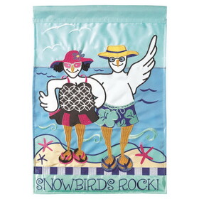 Dicksons 01980 Flag Snowbirds Rock Polyester 13X18