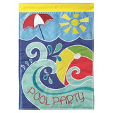 Dicksons 01982 Flag Pool Party Umbrella Polyester 13X18
